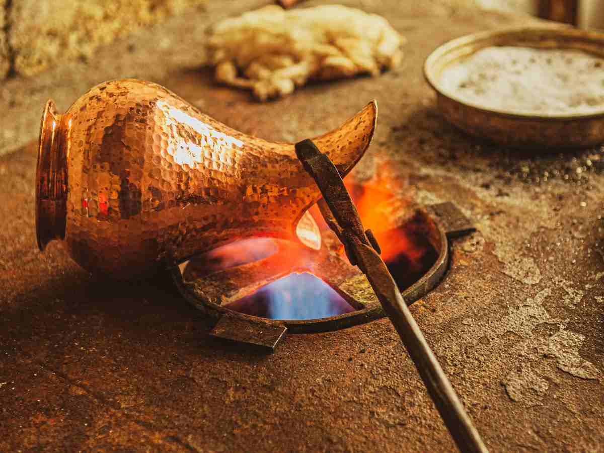 Lavorazione del rame