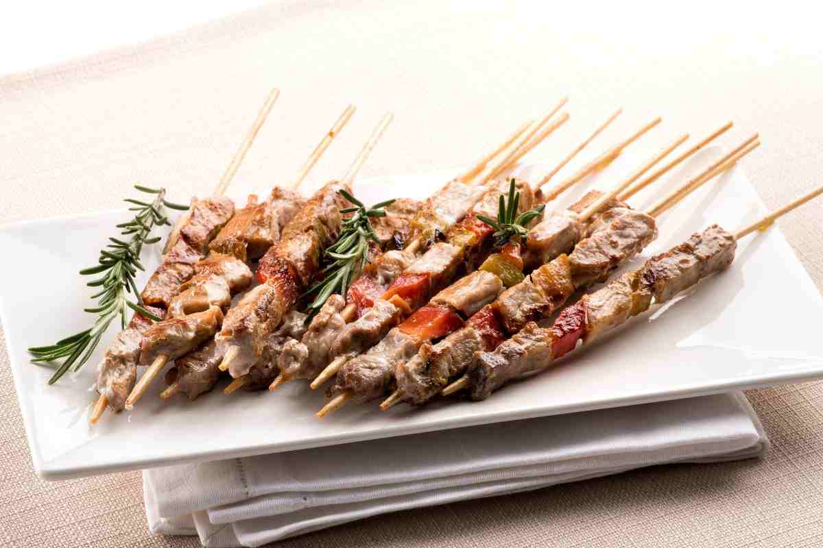 arrosticini abruzzesi con rosmarino