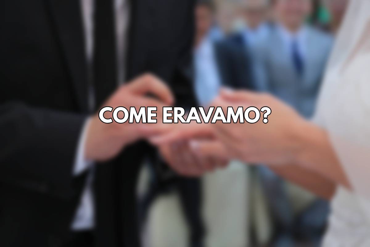 Com'è cambiato il matrimonio nell'arco degli anni
