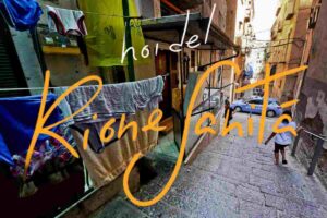 Uno scorcio del Rione Sanità a Napoli